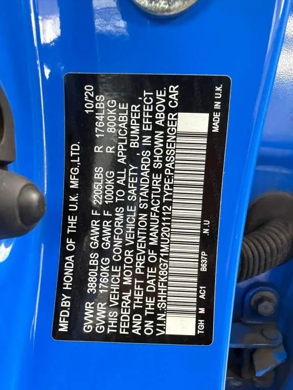 Used 2021 Honda Civic Type R image 40