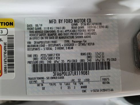 Used 2020 Ford Fusion SE FWD image 33