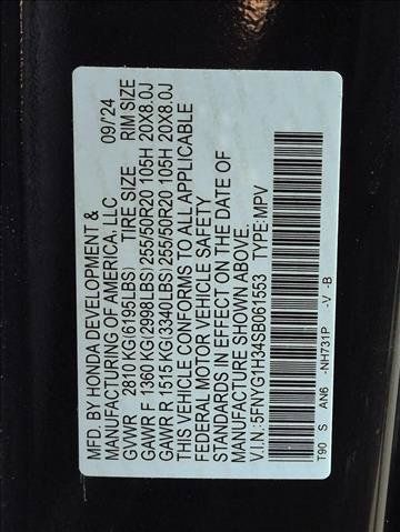 Used 2025 Honda Pilot Sport image 26