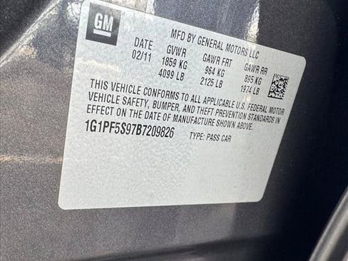Used 2011 Chevrolet Cruze LT w/ RS Package FWD image 22