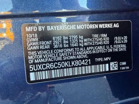 Used 2019 BMW X5 xDrive40i w/ M Sport Package AWD/4WD image 32
