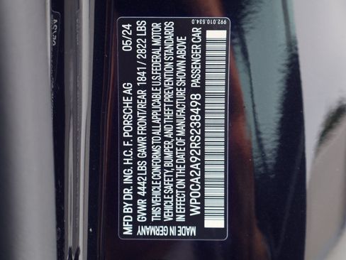 Certified 2024 Porsche 911 Carrera RWD image 27