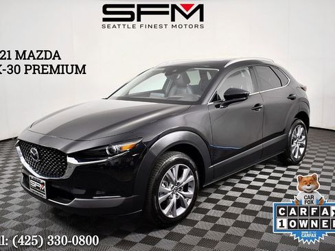 Used 2021 MAZDA CX-30 AWD 2.5 S w/ Premium Package image 1