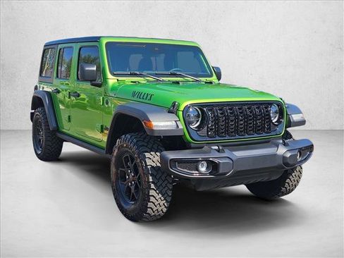 Used 2025 Jeep Wrangler Unlimited Sport AWD/4WD image 3