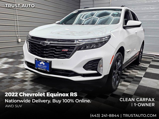 Used 2022 Chevrolet Equinox RS AWD/4WD image 1