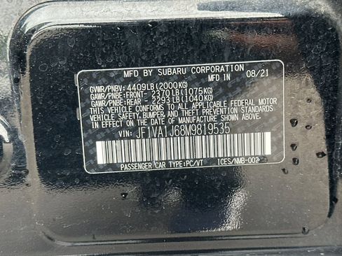 Used 2021 Subaru WRX Limited AWD/4WD image 31
