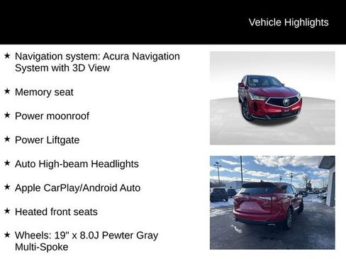 Used 2023 Acura RDX w/ Technology Package image 7