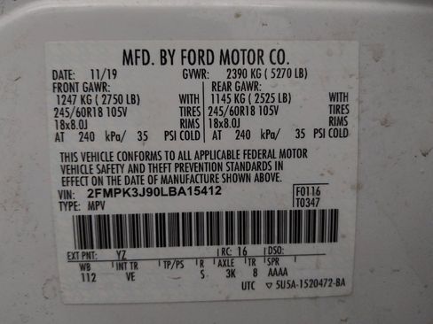 Used 2020 Ford Edge SEL FWD image 33