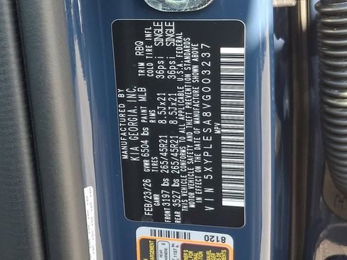 New 2027 Kia Telluride X-Line SX Prestige image 18