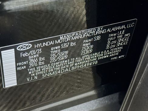 Used 2023 Hyundai Santa Fe Limited image 32
