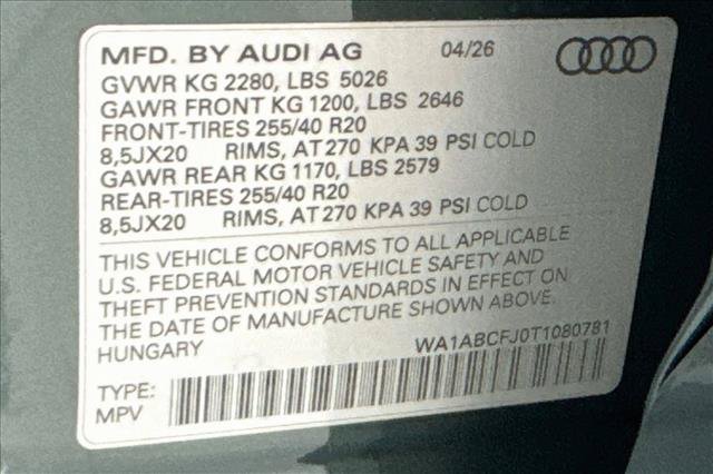 New 2026 Audi Q3 quattro 2.0T AWD/4WD image 30