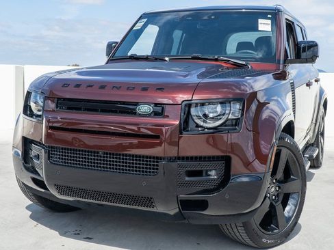 Used 2025 Land Rover Defender 110 Sedona Red Edition image 1