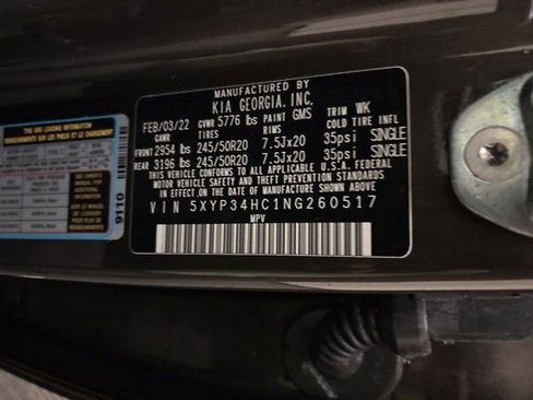 Certified 2022 Kia Telluride EX w/ EX Premium Package image 11