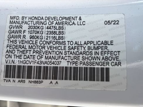 Used 2022 Honda Accord Sport Special Edition image 15