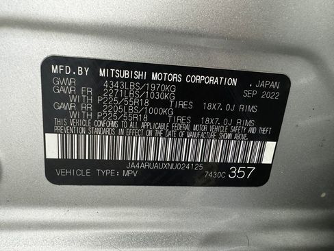 Used 2022 Mitsubishi Outlander Sport SE AWD/4WD image 39
