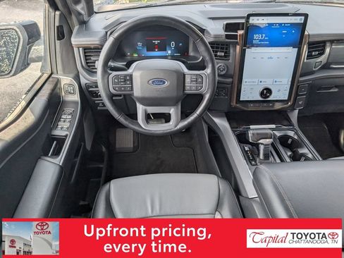 Used 2023 Ford F150 Lightning Lariat w/ Tow Technology Package AWD/4WD image 11