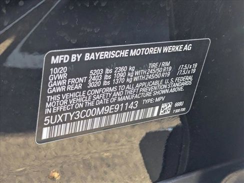 Used 2021 BMW X3 sDrive30i w/ Premium Package image 24