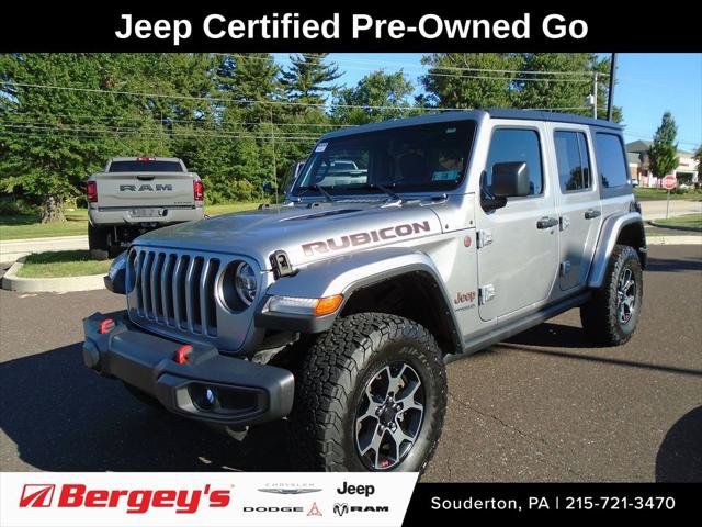 Certified 2018 Jeep Wrangler Unlimited Rubicon w/ Dual Top Group AWD/4WD image 1