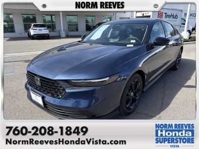 Certified 2025 Honda Accord SE