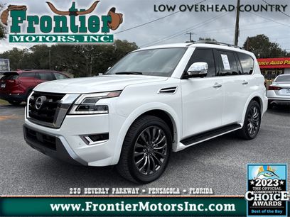 Used 2023 Nissan Armada Platinum w/ Captain's Chairs Package