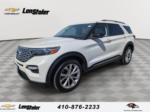 Used 2021 Ford Explorer Platinum w/ Equipment Group 601A AWD/4WD image 1