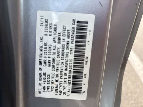 Used 2017 Honda Accord EX-L image 25