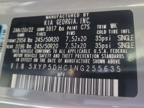 Used 2022 Kia Telluride SX w/ SX Prestige Package AWD/4WD image 33