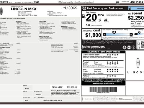 Used 2018 Lincoln MKX Reserve w/ Driver Assistance Package image 2