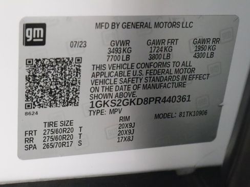 Used 2023 GMC Yukon XL SLT w/ SLT Luxury Package image 37