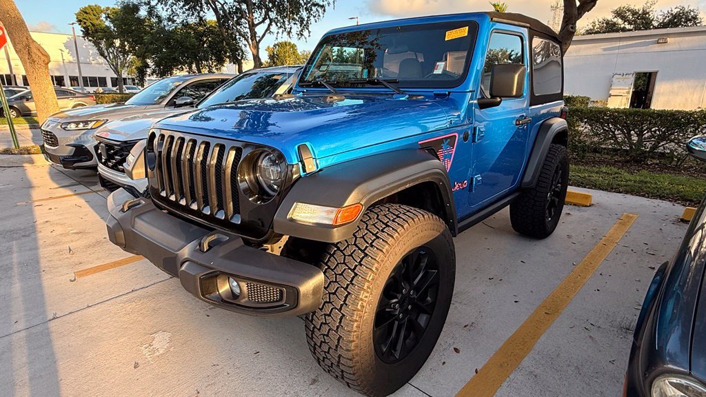 Used 2021 Jeep Wrangler Sport AWD/4WD image 2