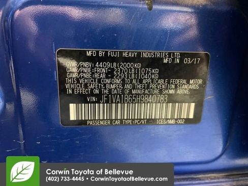 Used 2017 Subaru WRX image 28