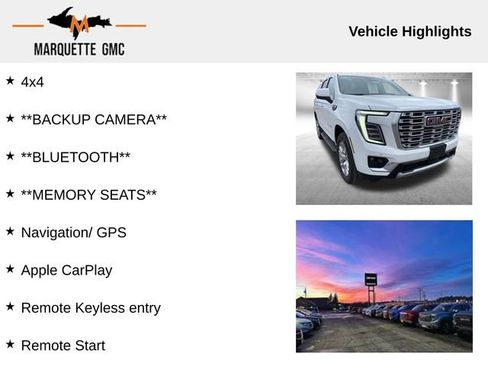 Used 2025 GMC Yukon Denali AWD/4WD image 3