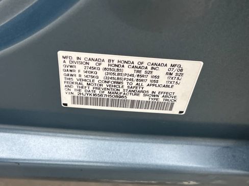 Used 2007 Honda Ridgeline RTL image 30