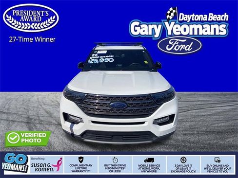 Certified 2022 Ford Explorer King Ranch w/ Class IV Trailer Tow Package image 1