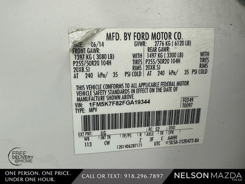 Used 2015 Ford Explorer Limited w/ Equipment Group 302A FWD image 55