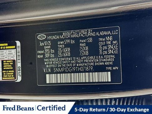 Certified 2026 Hyundai Santa Fe SE image 22