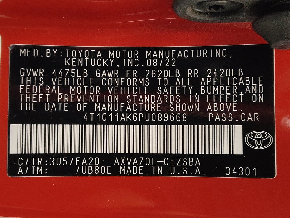 Used 2023 Toyota Camry SE FWD image 33