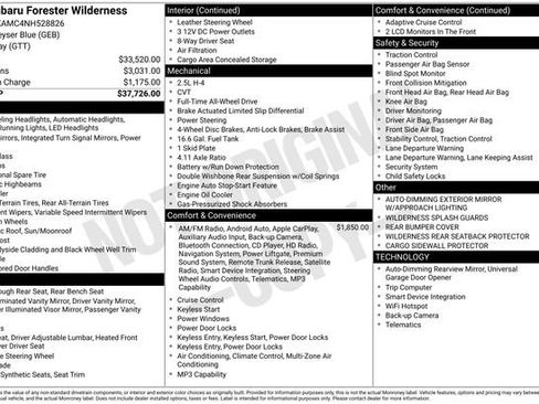 Used 2022 Subaru Forester Wilderness image 5