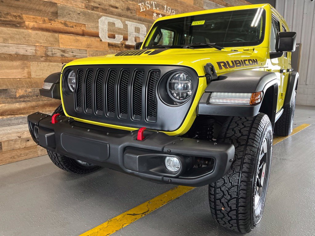 Used 2022 Jeep Wrangler Unlimited Rubicon w/ Steel Bumper Group AWD/4WD image 13