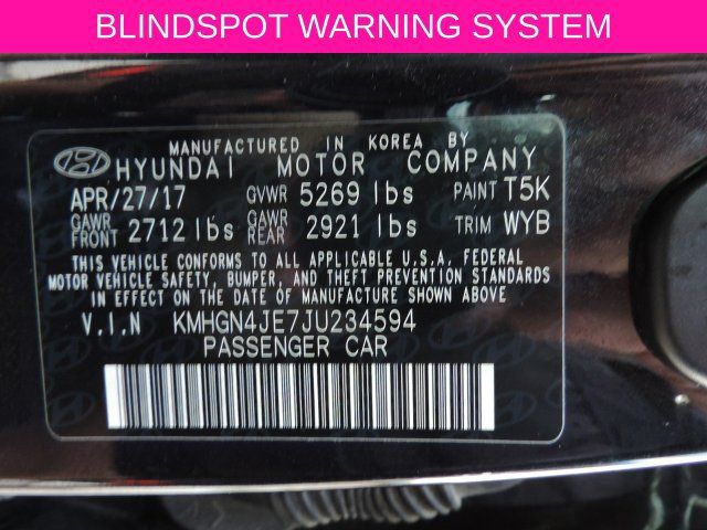 Used 2018 Genesis G80 3.8 w/ Option Group 02 RWD image 14