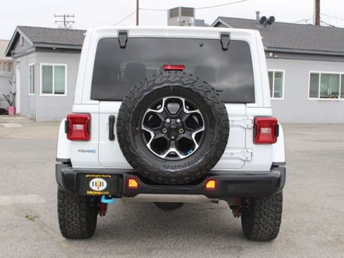 Used 2023 Jeep Wrangler Unlimited Rubicon 4xe w/ Steel Bumper Group AWD/4WD image 3