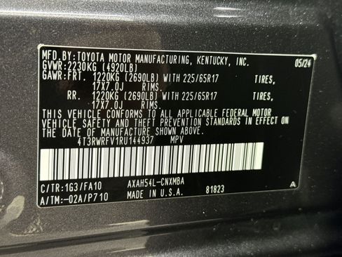 Used 2024 Toyota RAV4 XLE w/ Convenience Package AWD/4WD image 42