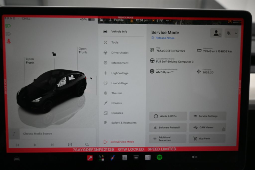 Used 2022 Tesla Model Y Performance AWD/4WD image 12