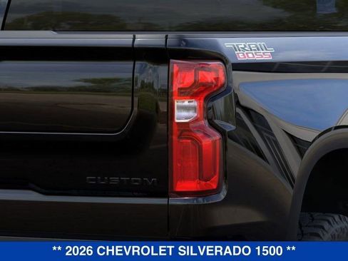 New 2026 Chevrolet Silverado 1500 Custom Trail Boss w/ LPO, Dark Essentials Package image 12