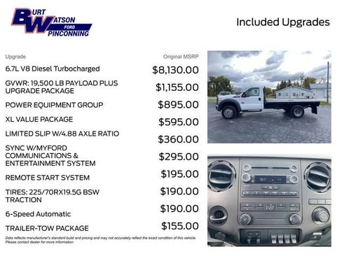Used 2015 Ford F550 4x4 Regular Cab Super Duty image 3
