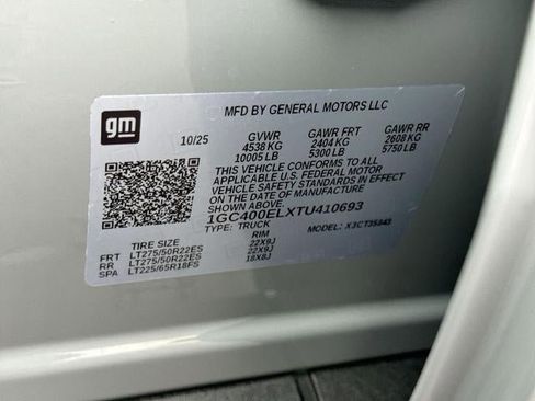 New 2026 Chevrolet Silverado EV LT image 34