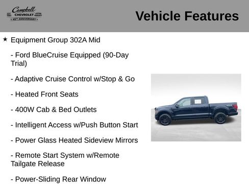 Used 2024 Ford F150 XLT w/ Equipment Group 302A MID AWD/4WD image 5