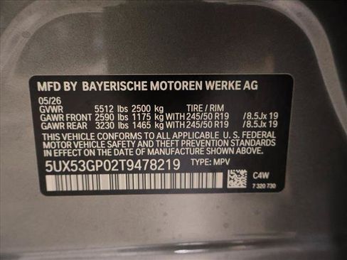 New 2026 BMW X3 xDrive30i w/ Convenience Package AWD/4WD image 18