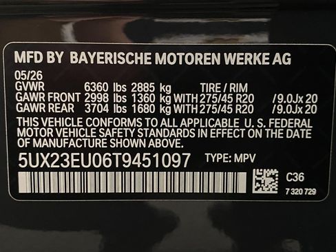 New 2026 BMW X5 xDrive40i w/ M Sport Package AWD/4WD image 36