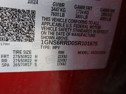 Used 2025 Chevrolet Tahoe RST w/ Comfort Package image 41